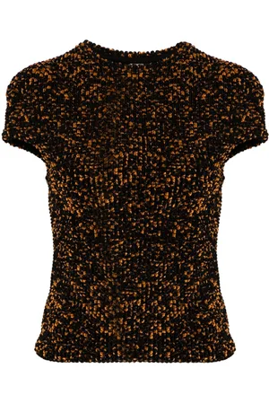 Totême Tortoiseshell-effect chenille top