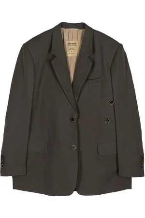 UMA WANG Kava single-breasted blazer