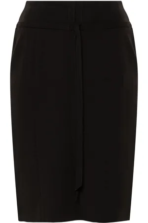 Dior 1990s bow-detail skirt