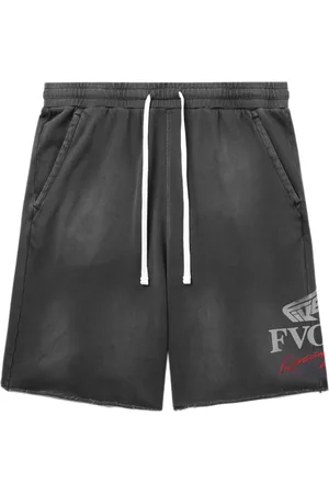 FIVE CM Logo-print cotton shorts