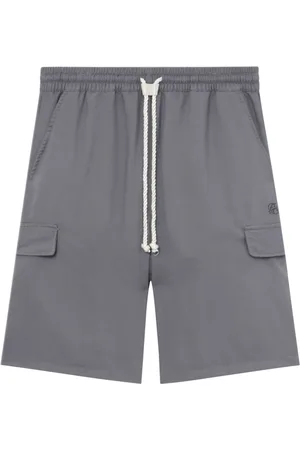 FIVE CM Logo-embroidered drawstring shorts