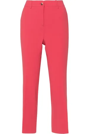 ALBERTO BIANI Pressed-crease flared trousers