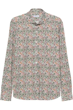 Orian Abstract-pattern long-sleeve shirt