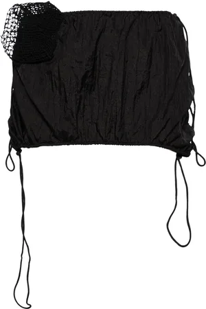 Isa Boulder Chute drawstring miniskirt
