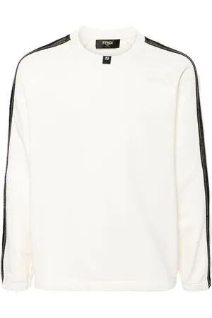 Fendi Logo-trim sweatshirt