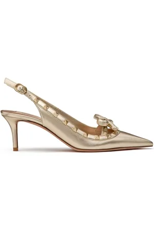 VALENTINO GARAVANI Rockstud slingback pumps