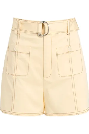 Cinq A Sept Hayes belted shorts