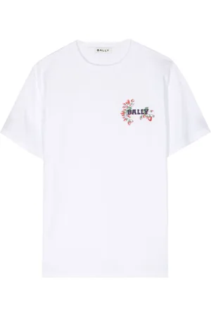 Bally Logo-print organic cotton T-shirt