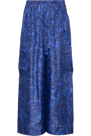 ZIMMERMANN Ottie silk palazzo trousers