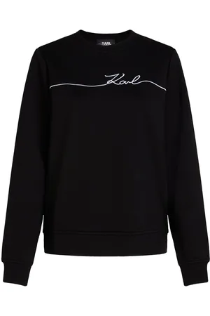 Karl Lagerfeld Signature embroidered sweatshirt