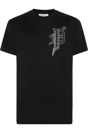 Philipp Plein Tattoo logo-print cotton T-shirt