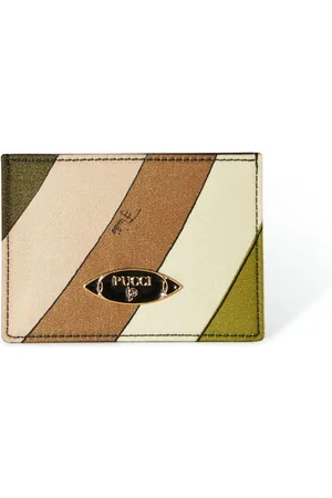 Puccini Iride-print card holder