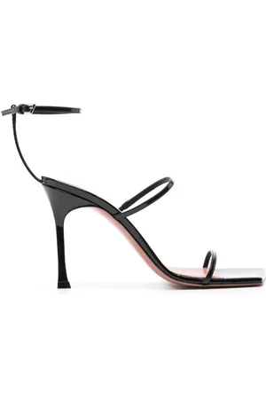 Amina Muaddi Maya 95mm leather sandals
