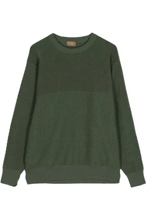 Saint Laurent Striped wool jumper