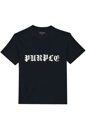 Purple Brand Gothic Wordmark T-shirt