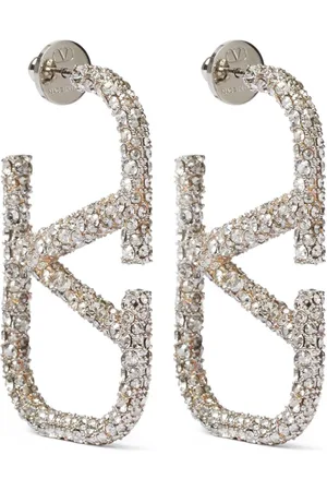 VALENTINO GARAVANI VLogo Signature crystal earrings