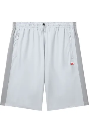 FIVE CM Stripe-detail elasticated-waist shorts