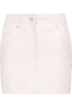 REMAIN Leather mini skirt