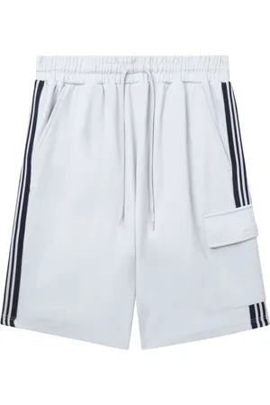 FIVE CM Stripe-detail drawstring shorts