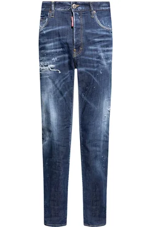 Dsquared2 Distressed straight-leg jeans