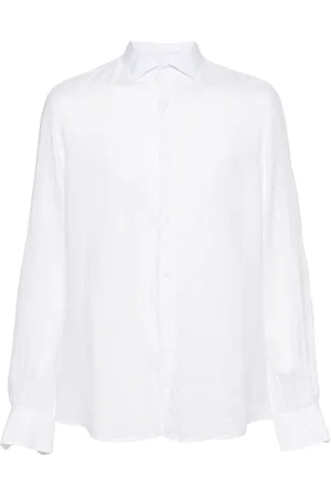 PESERICO SIGN Long-sleeve linen shirt