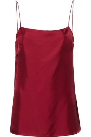 ASCENO Tulum silk top