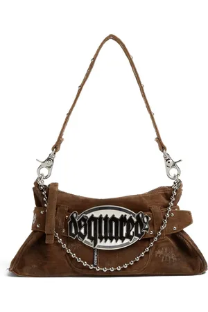 Dsquared2 Gothic corduroy shoulder bag