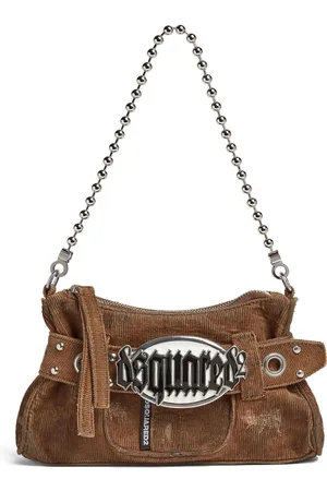 Dsquared2 Gothic corduroy clutch bag
