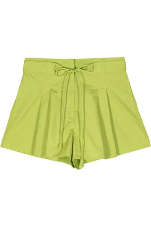 ULLA JOHNSON Drawstring cotton shorts