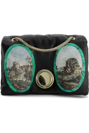 Giambattista Valli Two Mosaiques Airbag leather mini bag