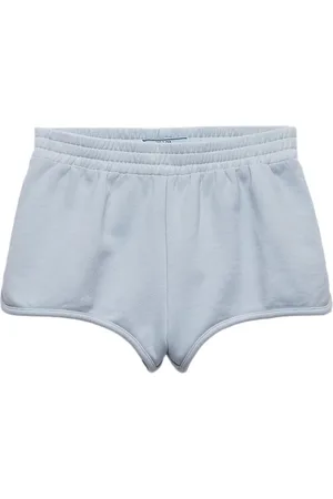 Prada Logo-patch fleece shorts