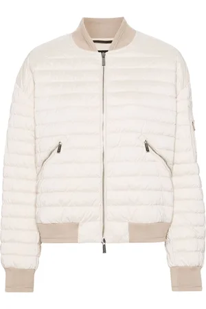 MOORER Jolanda-OS padded bomber jacket
