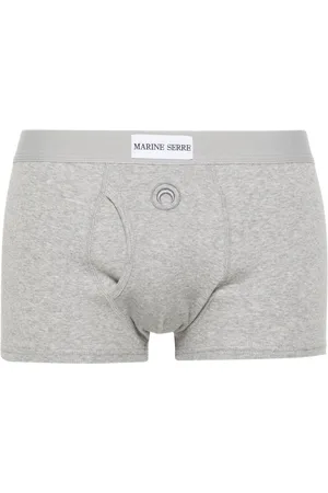 Marine Serre Crescent Moon-embroidered boxers