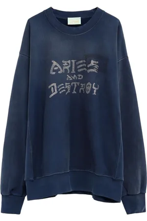 ARIES And Destroy cotton sweatshirt