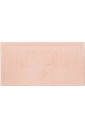 Vilebrequin Jacquard-logo beach towel