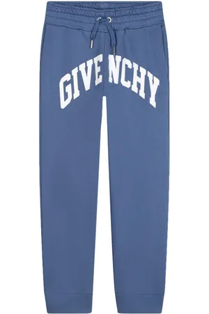 Givenchy Logo-print cotton-blend trousers