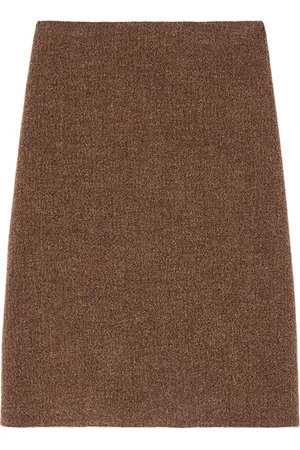 Jil Sander A-line midi skirt