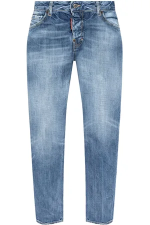 Dsquared2 Logo-patch cotton jeans