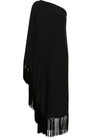 ‎Taller Marmo‎ One-shoulder fringed midi dress