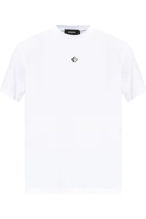 Dsquared2 Logo-appliquéd cotton T-shirt