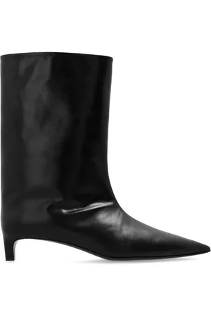 Jil Sander Pointed-toe leather boots