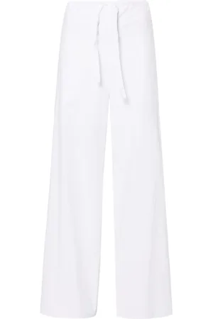 The Row Jugi drawstring-waist cotton trousers