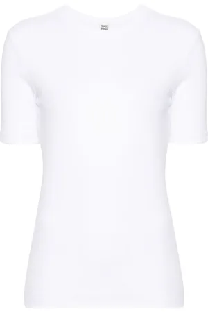 Totême Ribbed cotton T-shirt