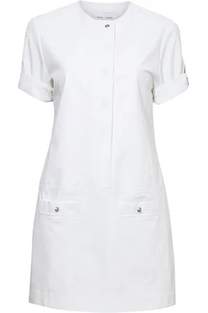 Proenza Schouler Short-sleeve cotton mini dress