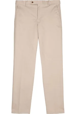 MAN ON THE BOON. Straight-leg chino trousers