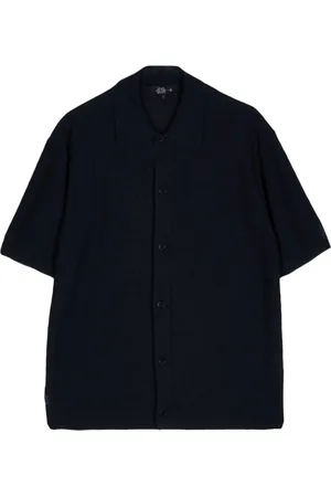 MAN ON THE BOON. Short sleeved cotton-blend cardigan