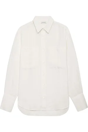 ANINE BING Long-sleeve linen shirt
