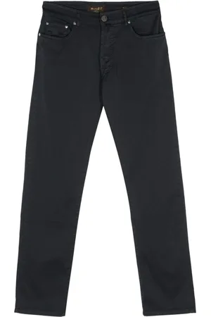 MOORER Pavel tapered trousers