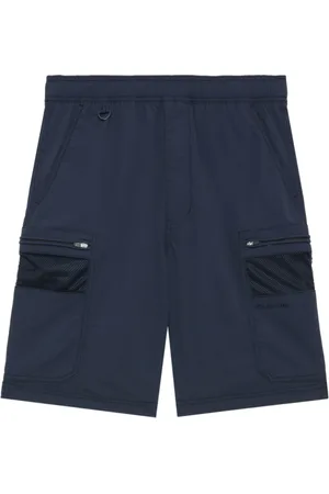 Chocoolate Logo-embroidered track shorts