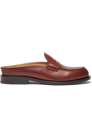 Scarosso Clementina leather mules
